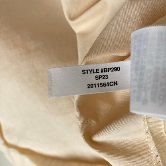 J.Crew Perfect Lightweight Rain Jacket Champagne Cream Size Small - Picture 12 of 14